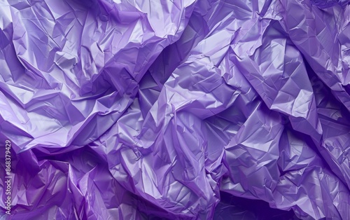 Wallpaper Mural Vibrant Purple Crumpled Paper Texture Torontodigital.ca