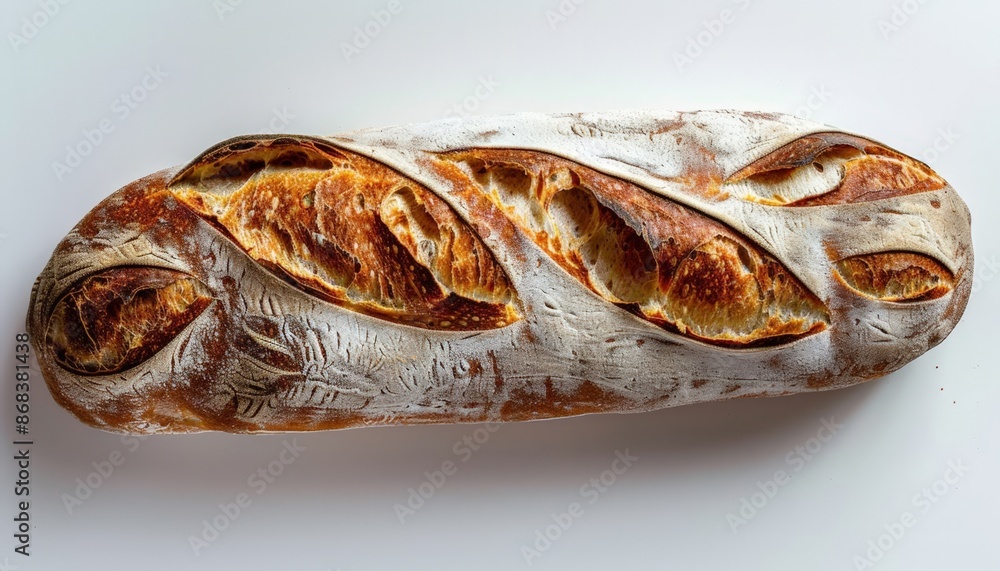 Artisan Bread Loaf with Crusty Sourdough Crust Artisan Bread Loaf with Crusty Sourdough Crust