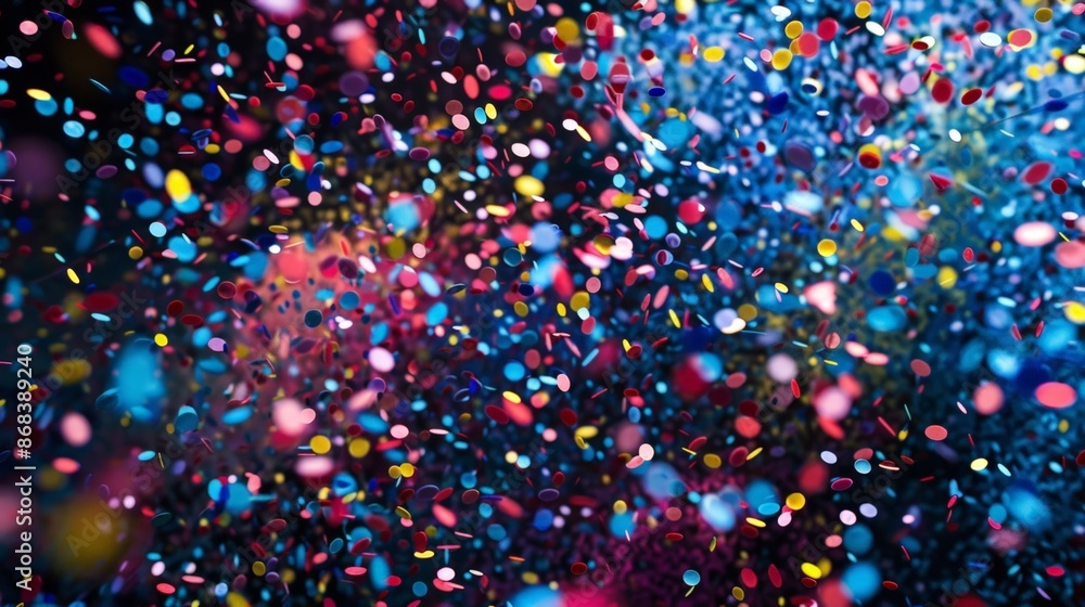 Vibrant Confetti Explosion Vibrant Confetti Explosion