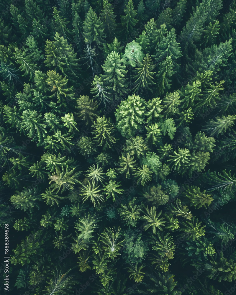 Fototapeta premium forest, tree in the forest