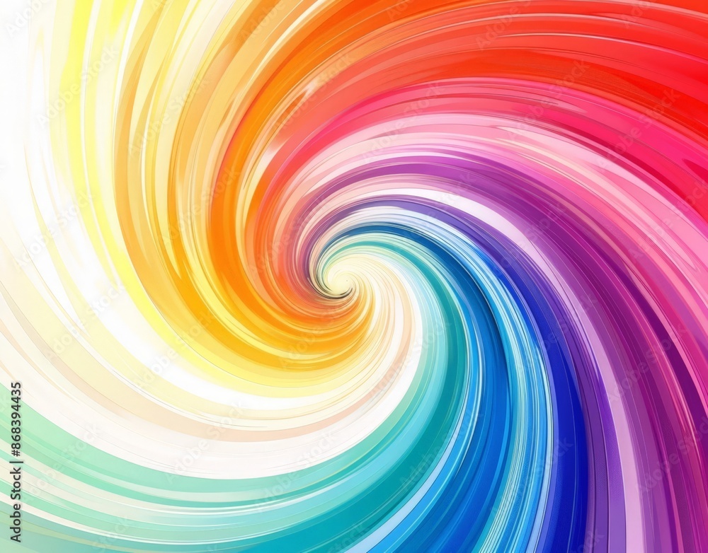 Vibrant Rainbow Swirls Vibrant Rainbow Swirls