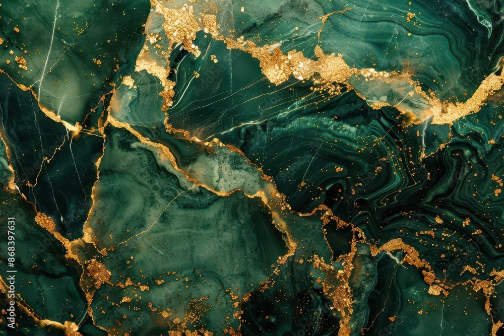 luxurious emerald green marble texture with opulent gold veins and splatters abstract background luxurious emerald green marble texture with opulent gold veins and splatters abstract background