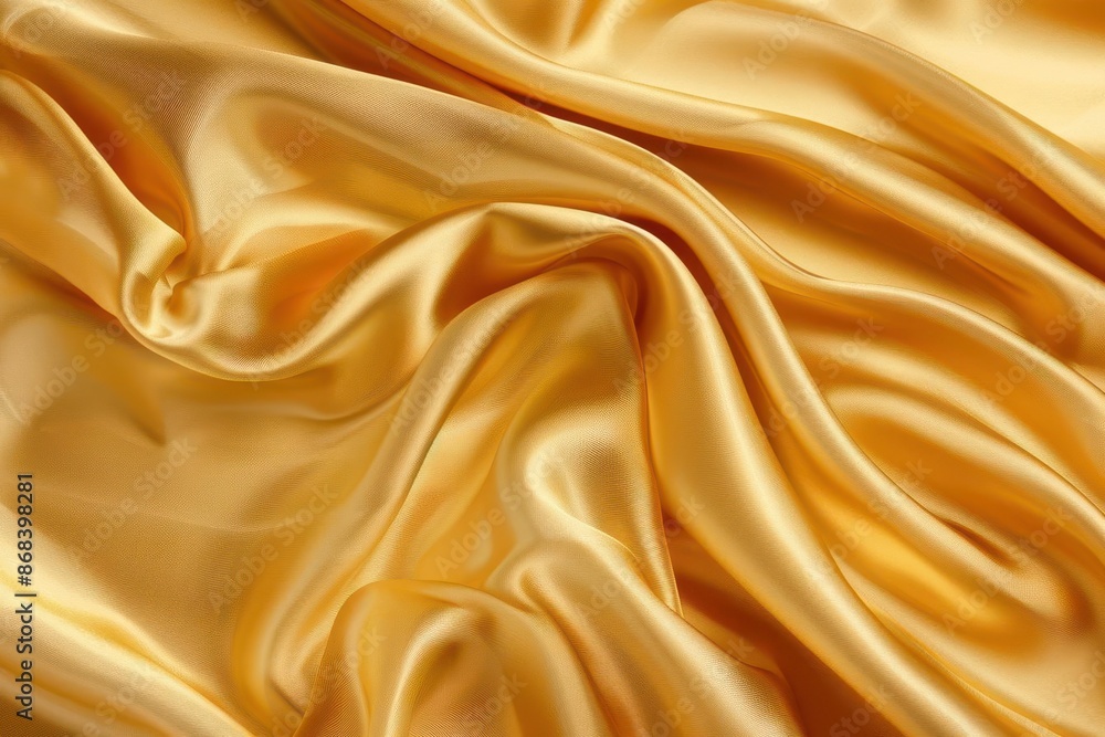 luxurious golden silk satin draped fabric elegant background luxurious golden silk satin draped fabric elegant background