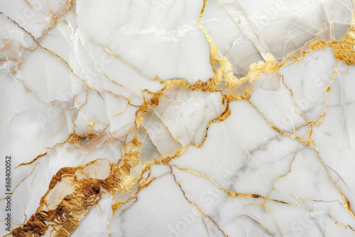 luxurious white marble texture with elegant gold veining creating a sophisticated and timeless surface perfect for highend interior design and product backgrounds