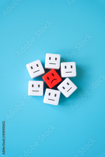 Fotografie Depression and indifference of others