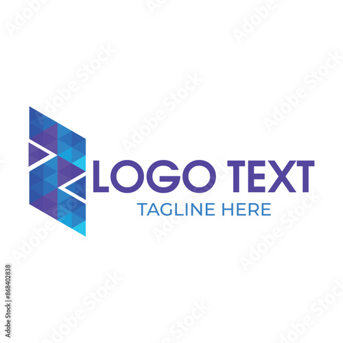 Abstract Letter logo design