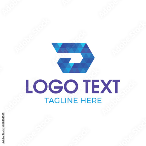 Abstract Letter logo design