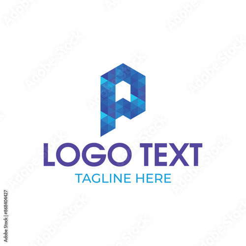 Abstract Letter logo design