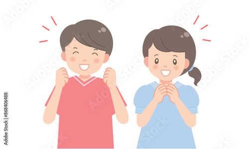 笑顔で盛り上がる子供達