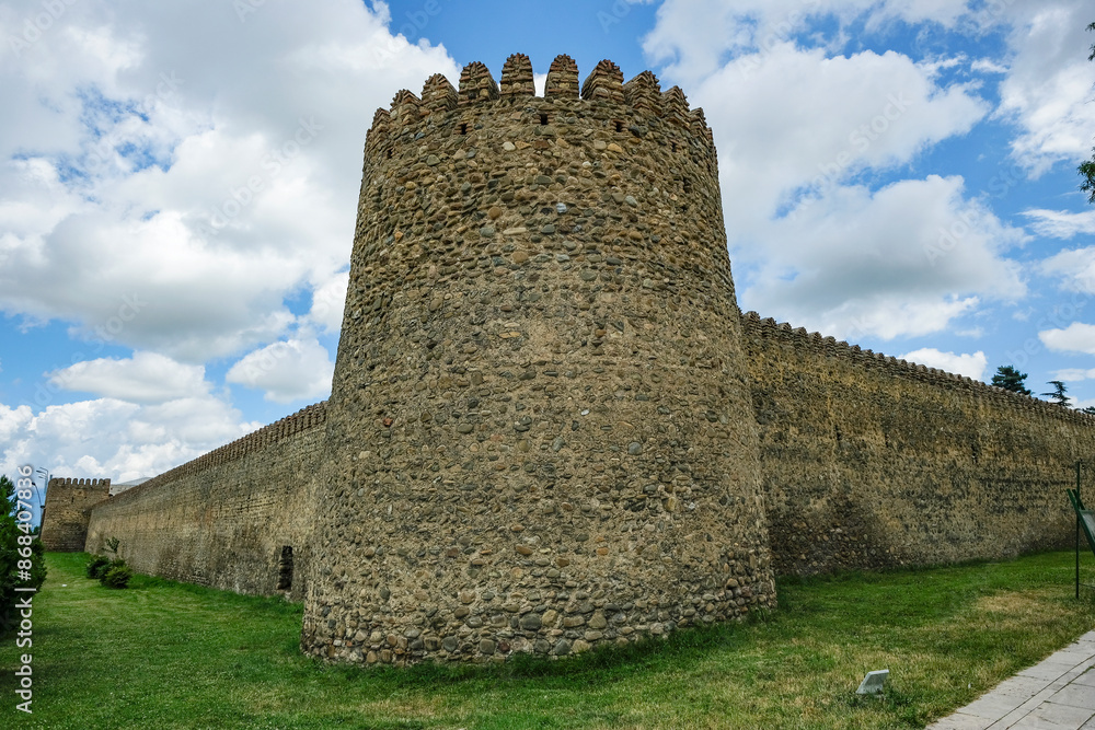 Batonis Tsikhe is an architectural monument in Telavi, Georgia Batonis Tsikhe is an architectural monument in Telavi, Georgia