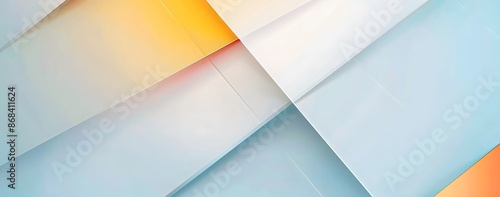 Abstract geometric shapes background with gradient of colors, light, and shadow effects. photo
