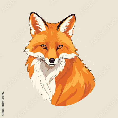 Captivating Fox Illustration