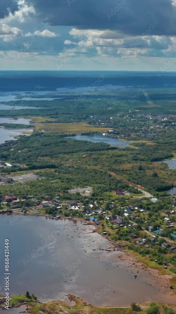 Aerial view of beautiful Finland landscape Aerial view of beautiful Finland landscape