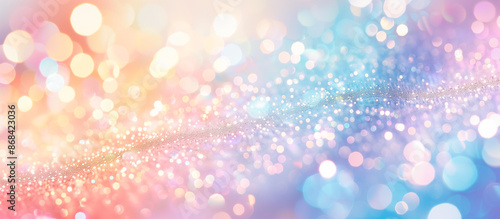 abstract glitter and light bokeh background