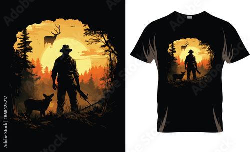 My lucky hunting t shirt design,hunting t shirt design,Hunting t-shirt bundle,hunting t shirt illustrations,Hunting svg design,Deer hunting ,1