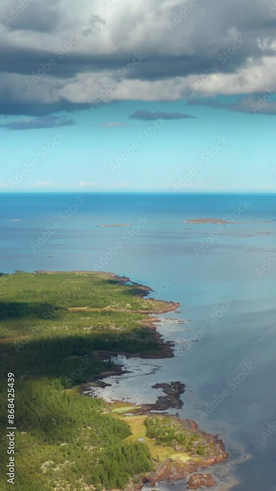 Aerial view of beautiful Finland landscape Aerial view of beautiful Finland landscape