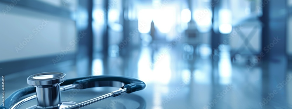 Minimalist background medical, stethoscope Minimalist background medical, stethoscope