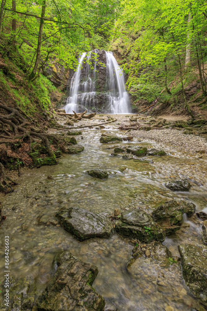 Obraz premium Josefsthaler Wasserfälle bei Schliersee