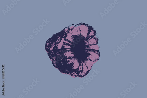 Blackberry symbol, black berry icon. Vector colorful mulberry and blackberries drawing. Black raspberry illustration for logo and emblem design. Floral sketch. Hand drawn botanical sign.