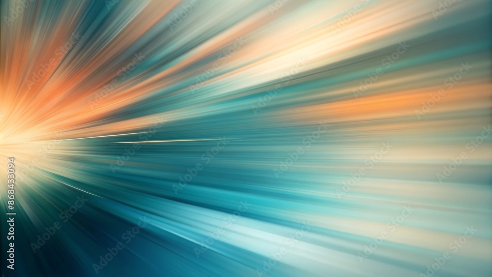 This image features a blurred gradient of colors, blending hues of teal, blue, and orange This image features a blurred gradient of colors, blending hues of teal, blue, and orange