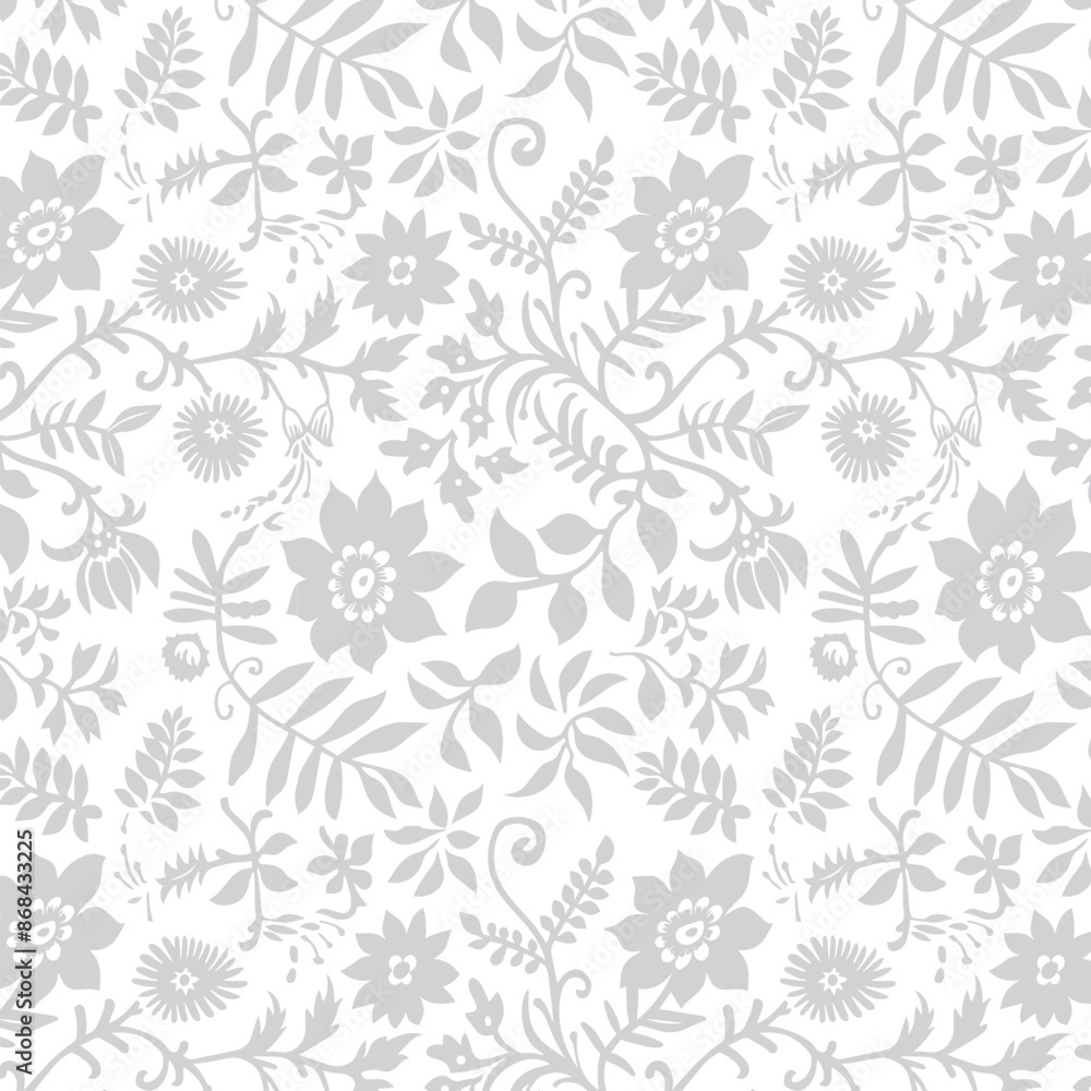 Abstract seamless floral pattern Abstract seamless floral pattern