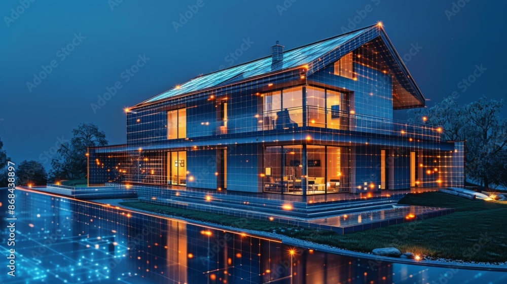 Fototapeta premium A podcast series featuring interviews with homeowners, designers, and industry
