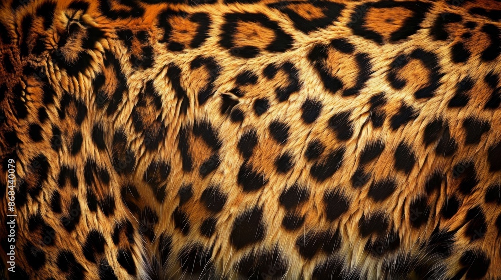 Leopard fur background. Detail skin of leopard Leopard fur background. Detail skin of leopard