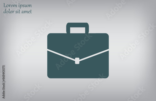 Vector illustration, gray background.