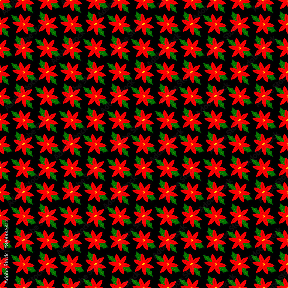 Realistic christmas celebration pattern design Realistic christmas celebration pattern design