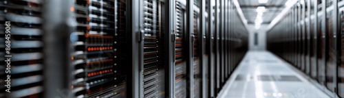 Highly secure data center with endless rows of servers