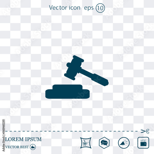 Vector illustration, light background.