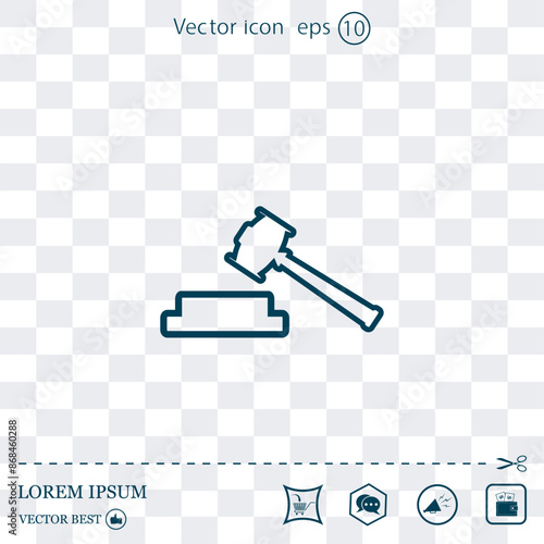 Vector illustration, light background.