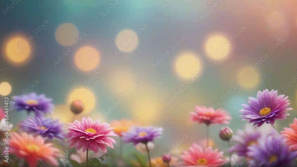 Radiant Floral Symphony: A Vibrant Tapestry of Blossoms Radiant Floral Symphony: A Vibrant Tapestry of Blossoms