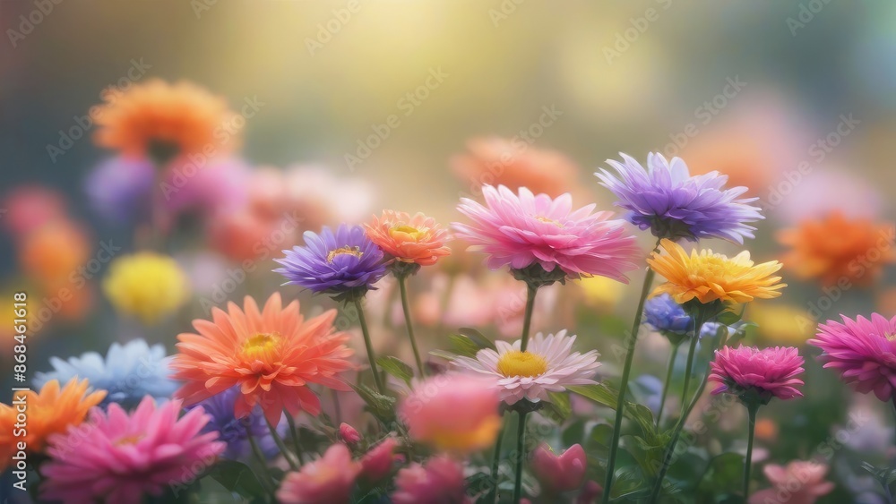 Radiant Floral Symphony: A Vibrant Tapestry of Blossoms Radiant Floral Symphony: A Vibrant Tapestry of Blossoms