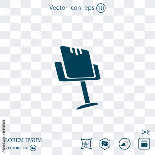 Vector illustration, light background.
