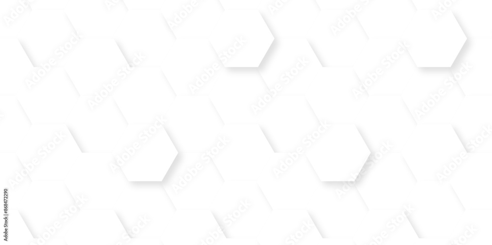 Abstract background with hexagons creative hexagon polygonal pattern background vector. seamless bright white abstract honeycomb science and technology background.
Abstract background with hexagons creative hexagon polygonal pattern background vector. seamless bright white abstract honeycomb science and technology background.