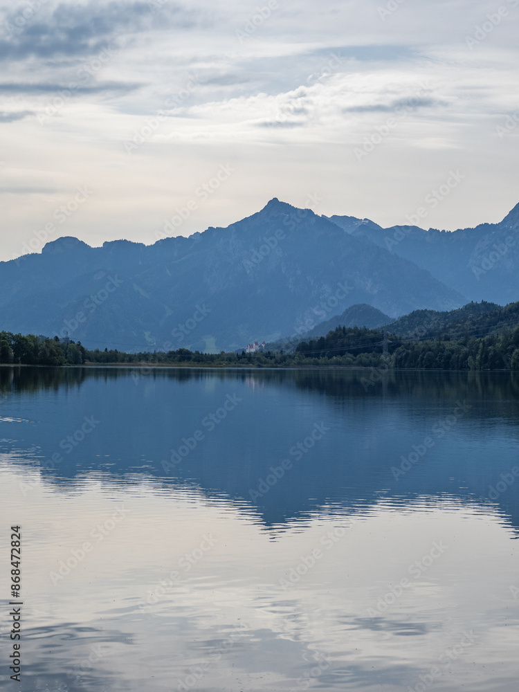 Lake Weißensee in Bavaria, Germany Lake Weißensee in Bavaria, Germany