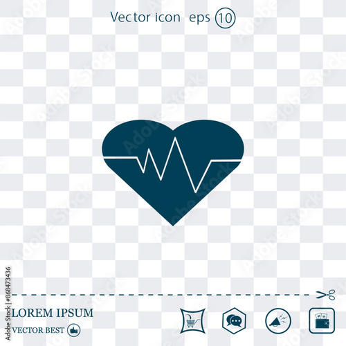 Vector illustration, light background.