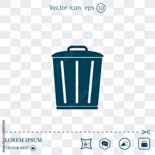 Vector illustration, light background.