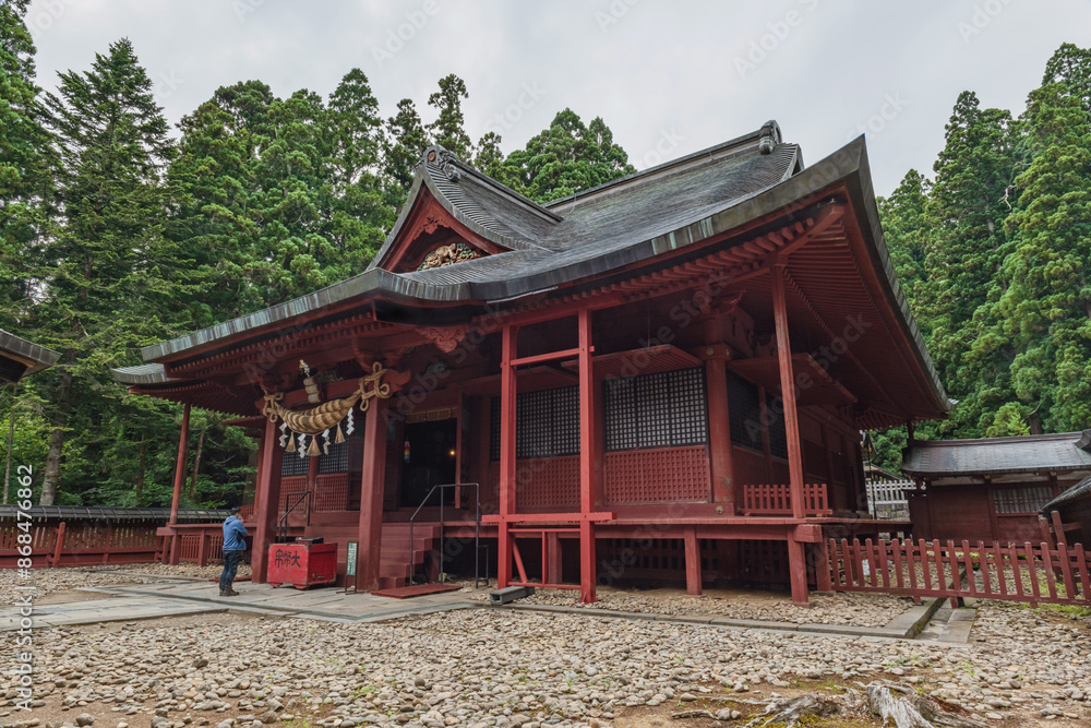 青森 岩木山神社 拝殿 青森 岩木山神社 拝殿