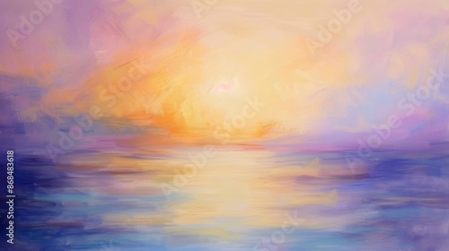 Abstract Whimsical Pastel Blurs