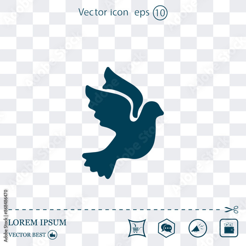 Vector illustration, light background.