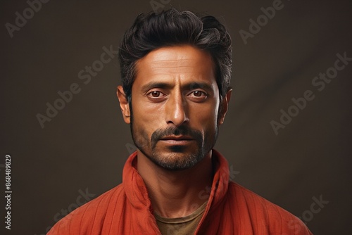 Portrait of Indian man Bollywood actor