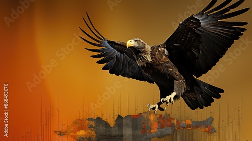 Wallpaper Mural soars through the air against Torontodigital.ca