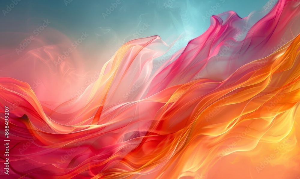 Abstract flame pattern in vibrant hues Abstract flame pattern in vibrant hues