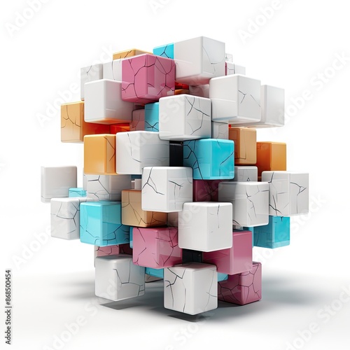 trinomial cubes UHD Wallpaper photo