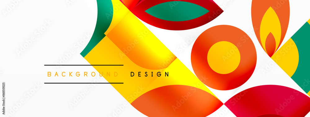 Circles and petals. Geometric beautiful abstract minimal template for Wallpaper, Banner, Background, Card, Book Illustration, landing page Circles and petals. Geometric beautiful abstract minimal template for Wallpaper, Banner, Background, Card, Book Illustration, landing page