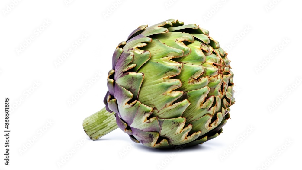 Obraz premium Artichoke on white background