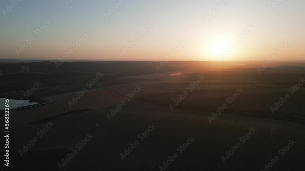 Aerial video over agricultural fields in Israel Aerial video over agricultural fields in Israel