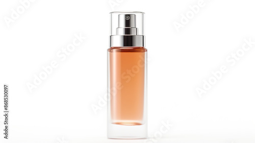 Cosmetic blottle set apart against a white background